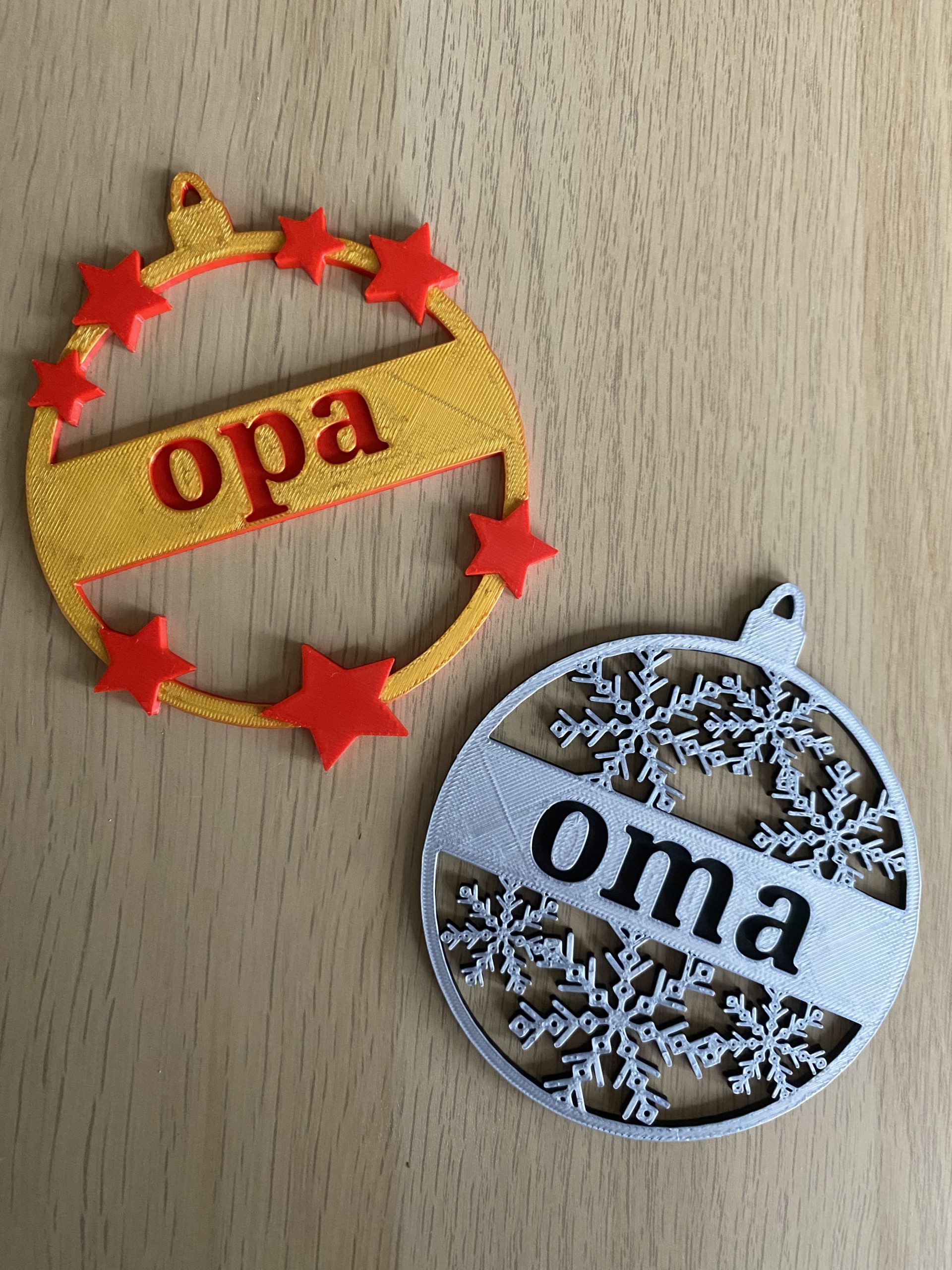 gepersonaliseerde kerstbal